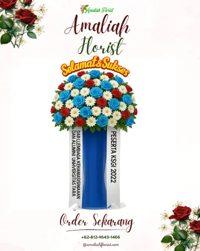 Standing Flower di Banjar Tengah